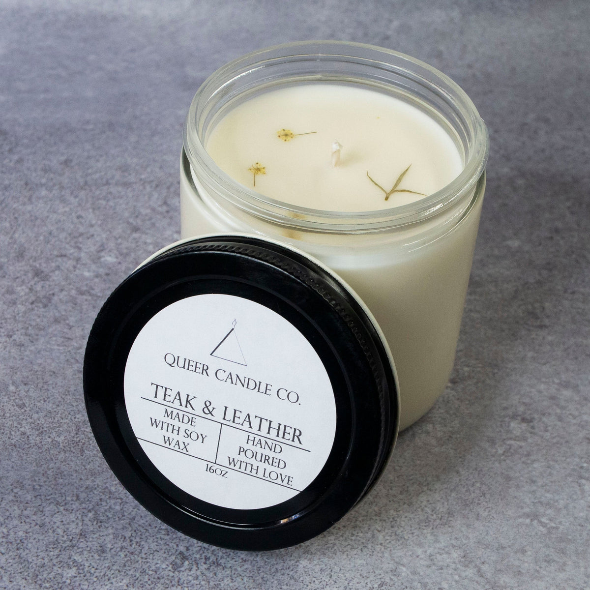 Teakwood & Leather Wax Melt - Soul Fire Candle Company