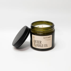 Basil & Amber Soy Candle