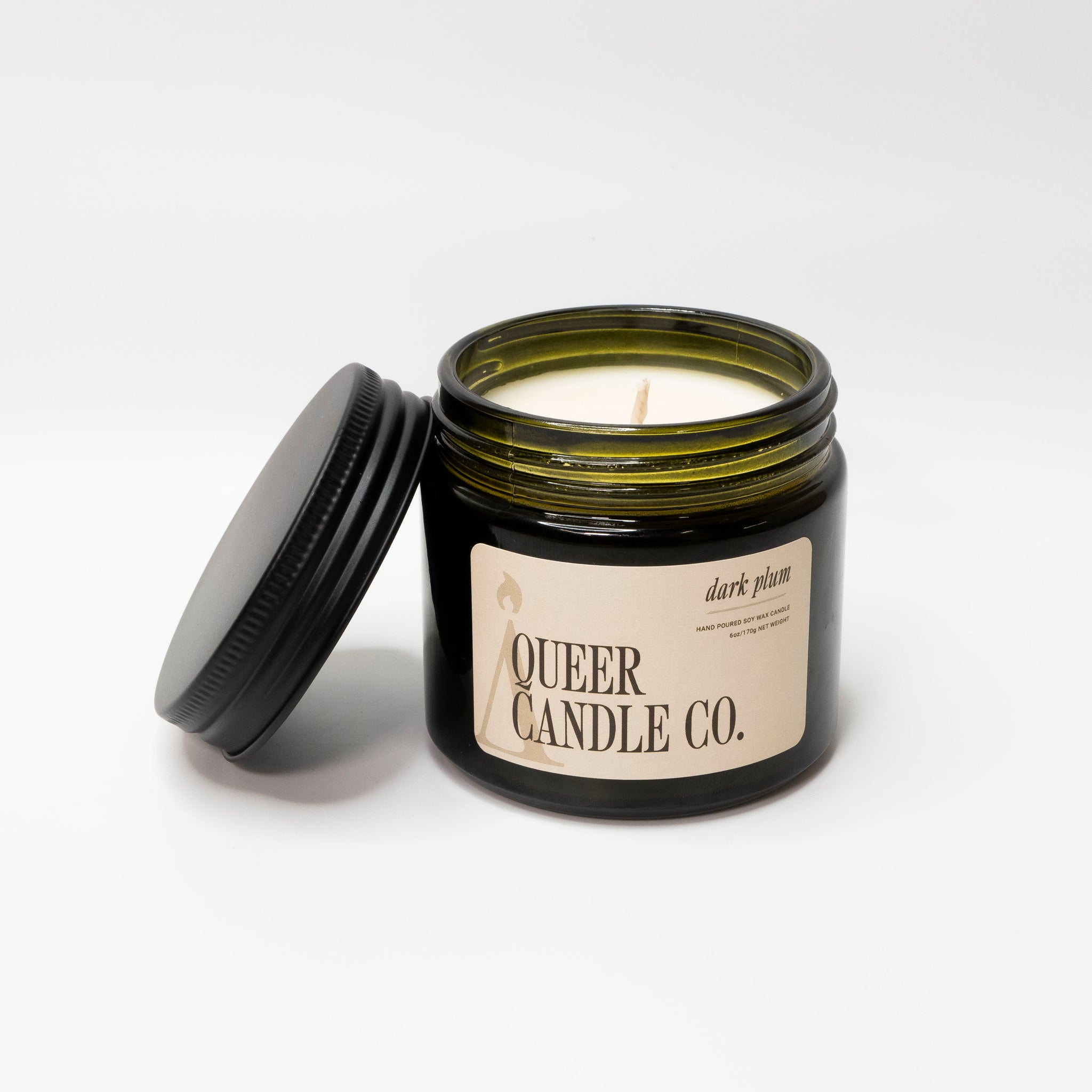 Dark Plum Soy Candle