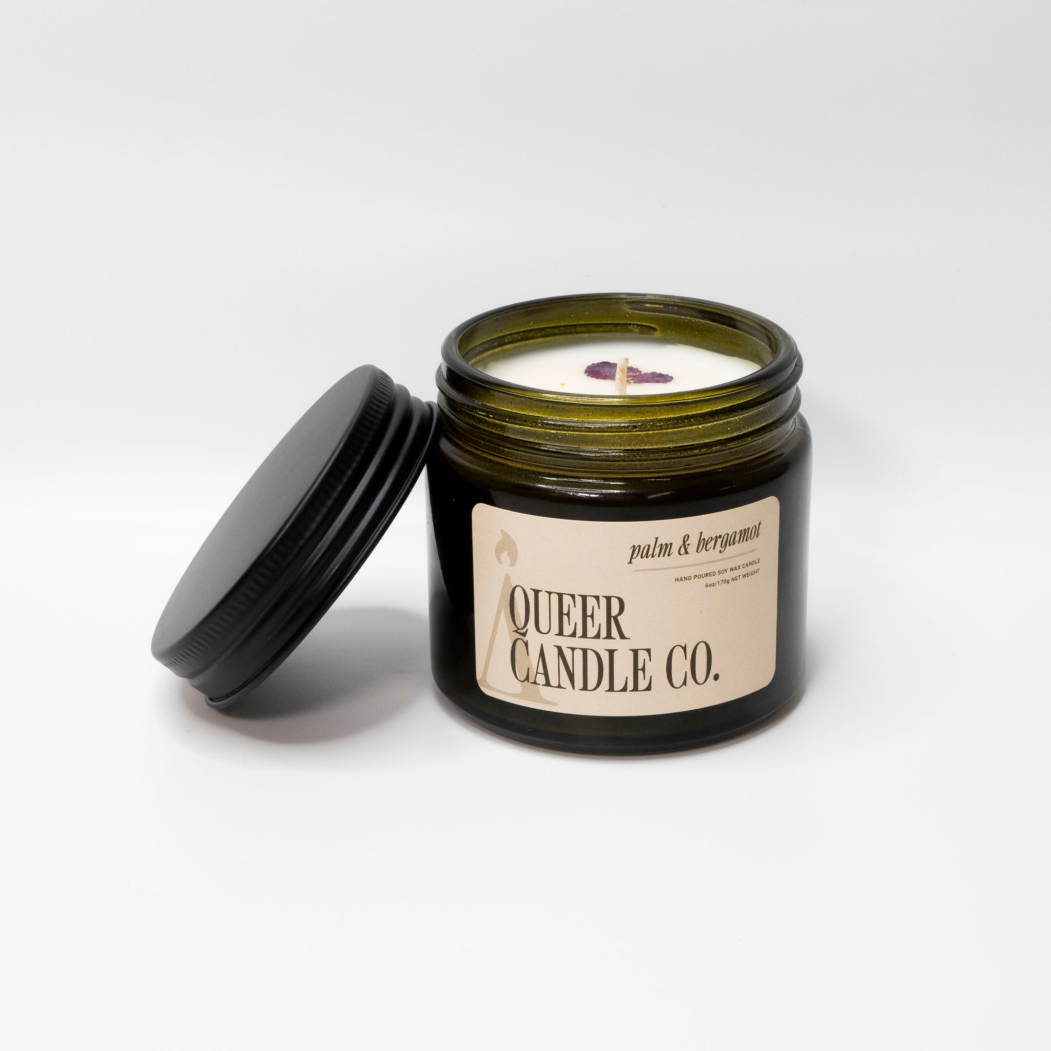 Palm & Bergamot Soy Candle