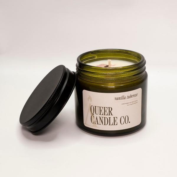Vanilla Tuberose Soy Candle