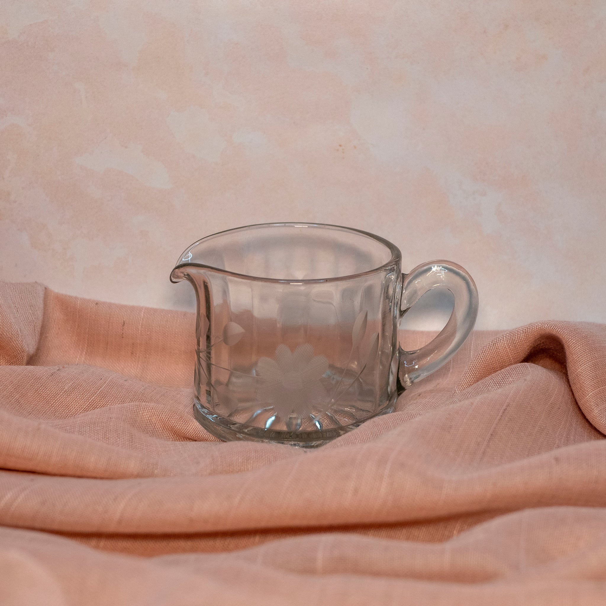 Thrifted Collection: Mini Glass Pitcher + Freebie!