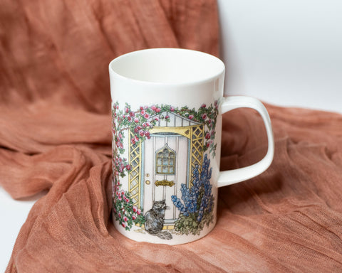 Thrifted Collection: Cat in the Doorway Mug