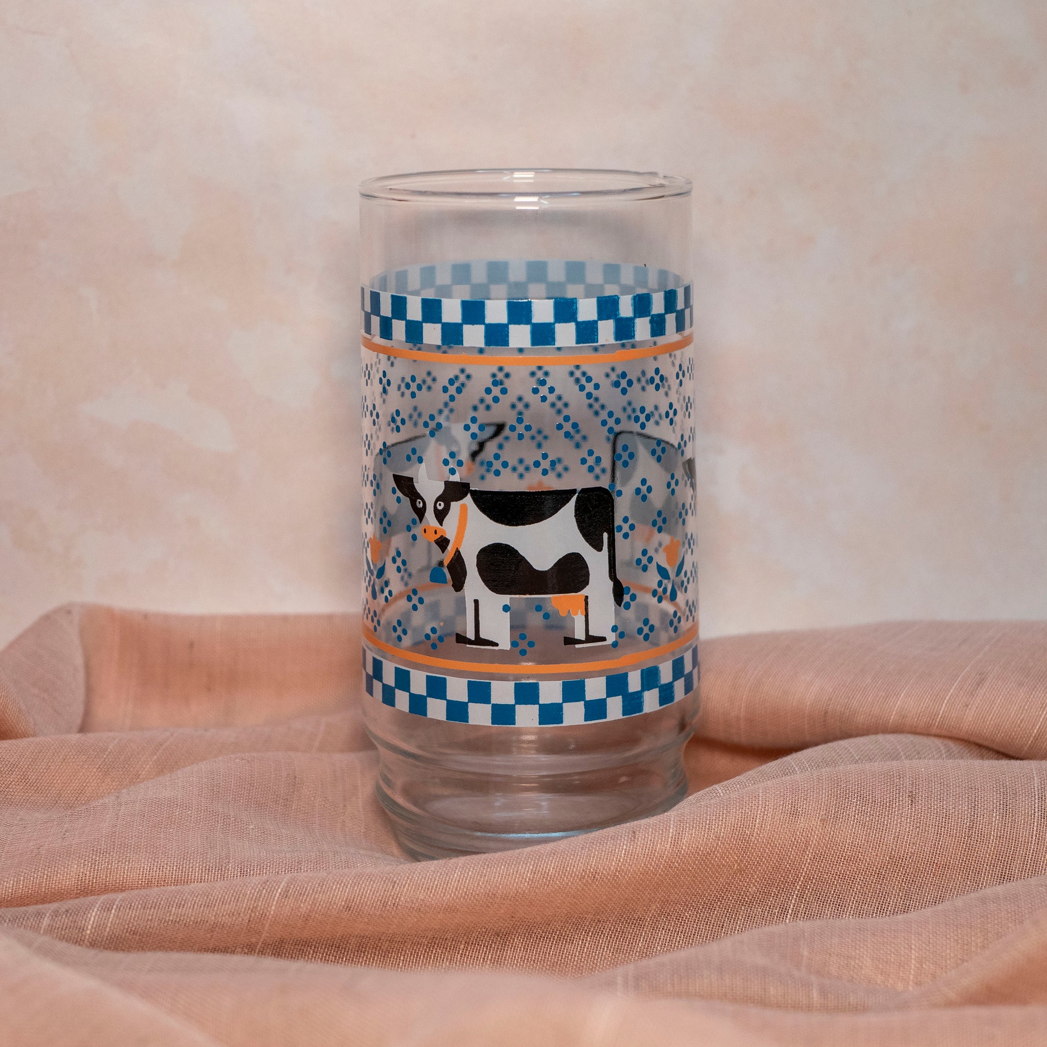 Thrifted Collection: Cow Glass