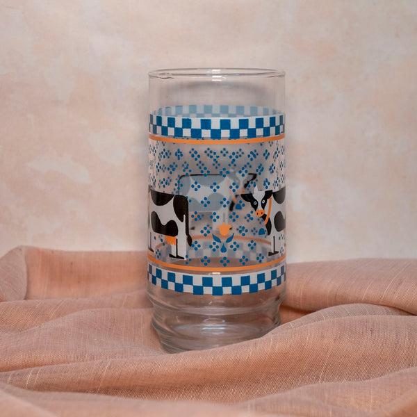 Thrifted Collection: Cow Glass