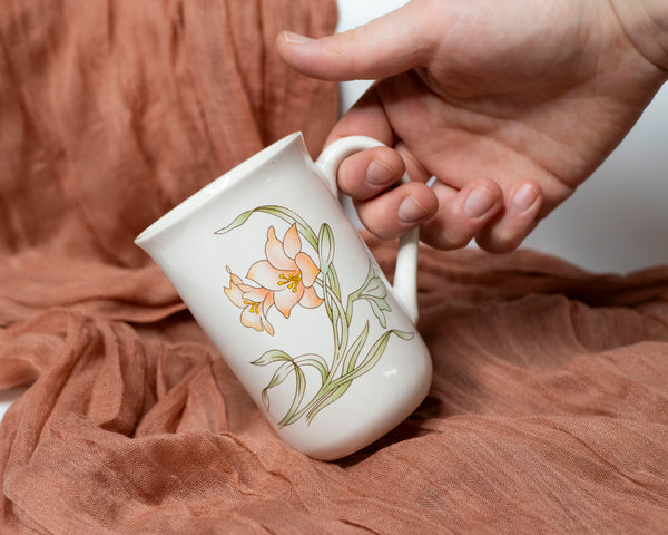 Thrifted Collection: Day Lily Mug