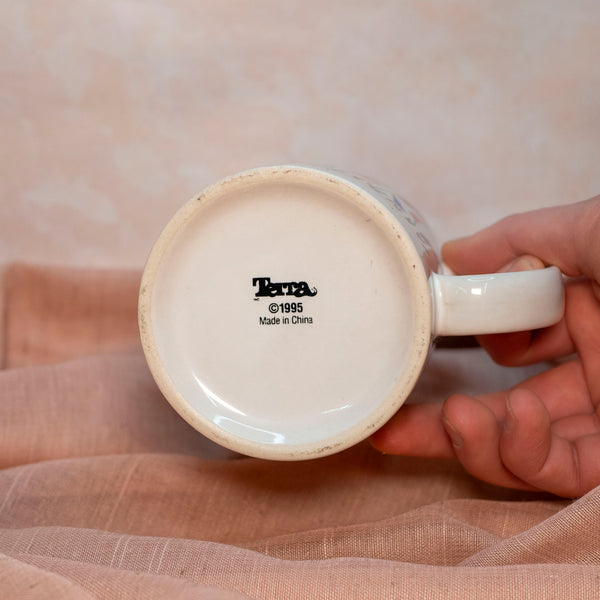Thrifted Collection: Rainbow Flowers Mug