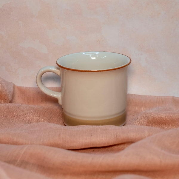 Thrifted Collection: Red Rim Floral Mug