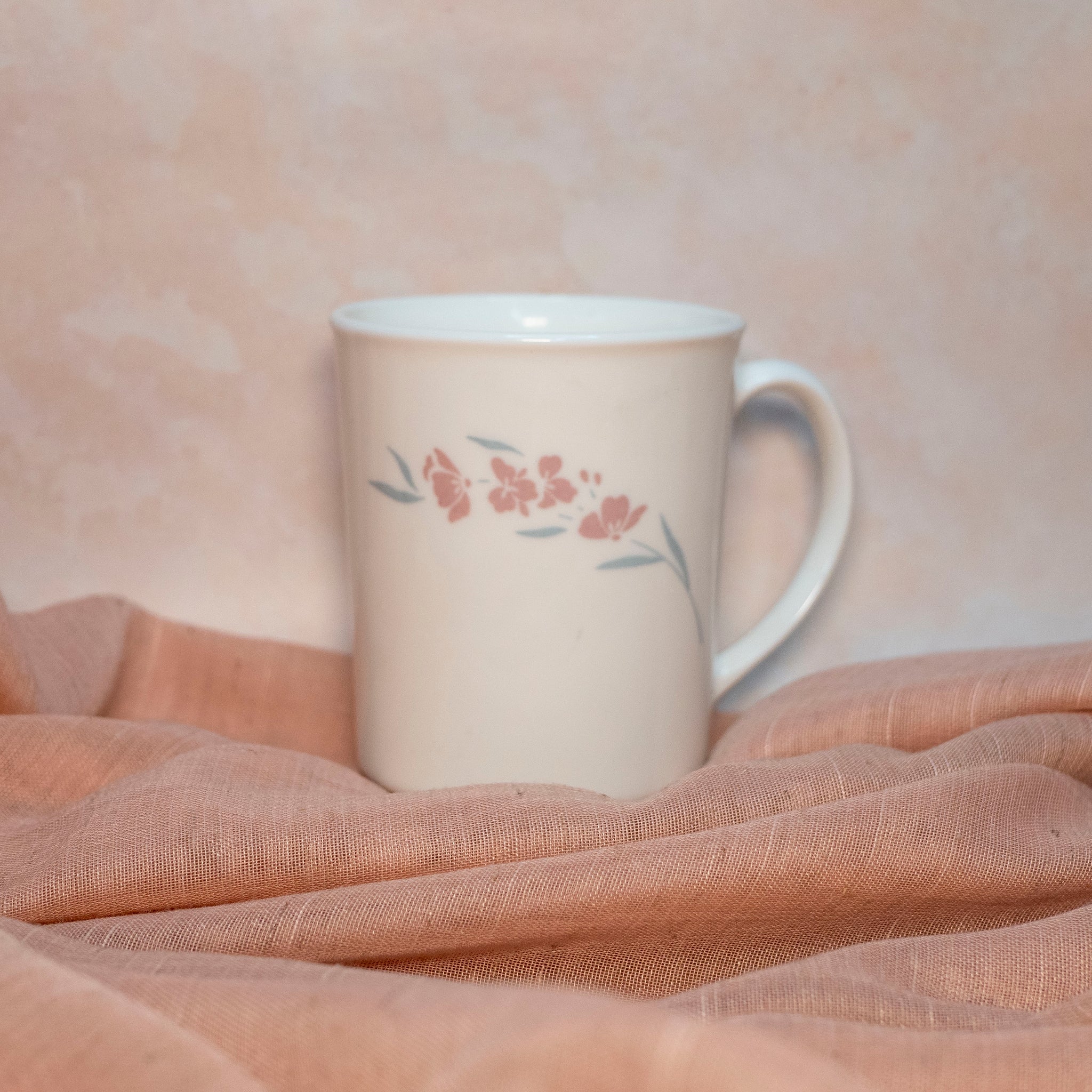 Thrifted Collection: Trans Flowers Mug (larger)