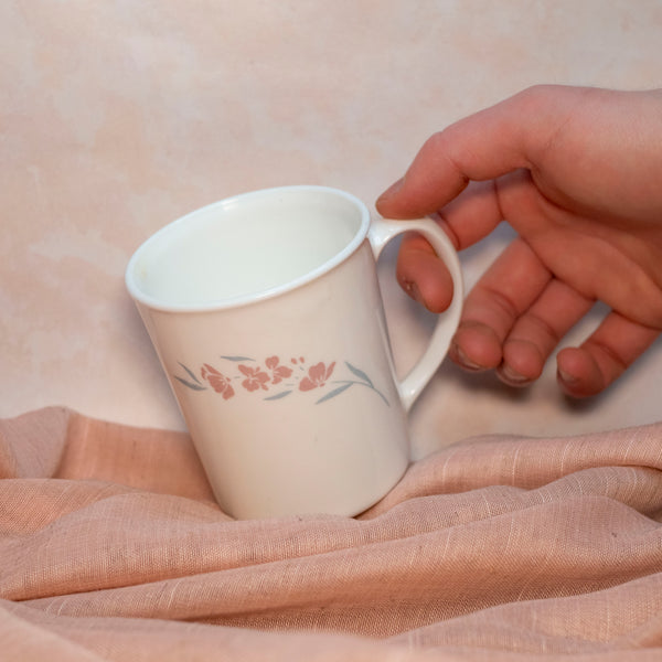Thrifted Collection: Trans Flowers Mug (larger)