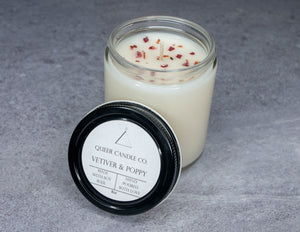 Vetiver & Poppy Soy Candle